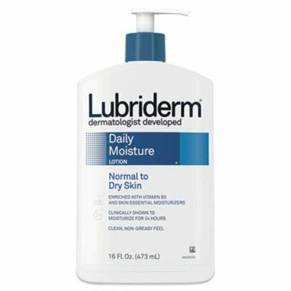 Johnson & Johnson Lubriderm, SKIN THERAPY HAND & BODY LOTION, 16 OZ PUMP BOTTLE 48323EA